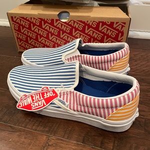 New with box slip on vans